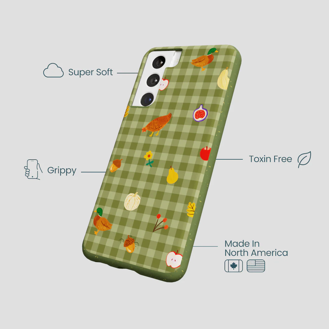 Forest Floor Harvest Folk Samsung Galaxy S22 Case - Image 4