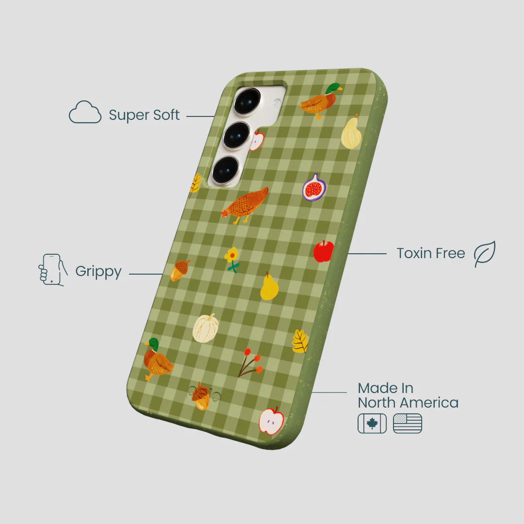 Forest Floor Harvest Folk Samsung Galaxy S24 Case - Image 4