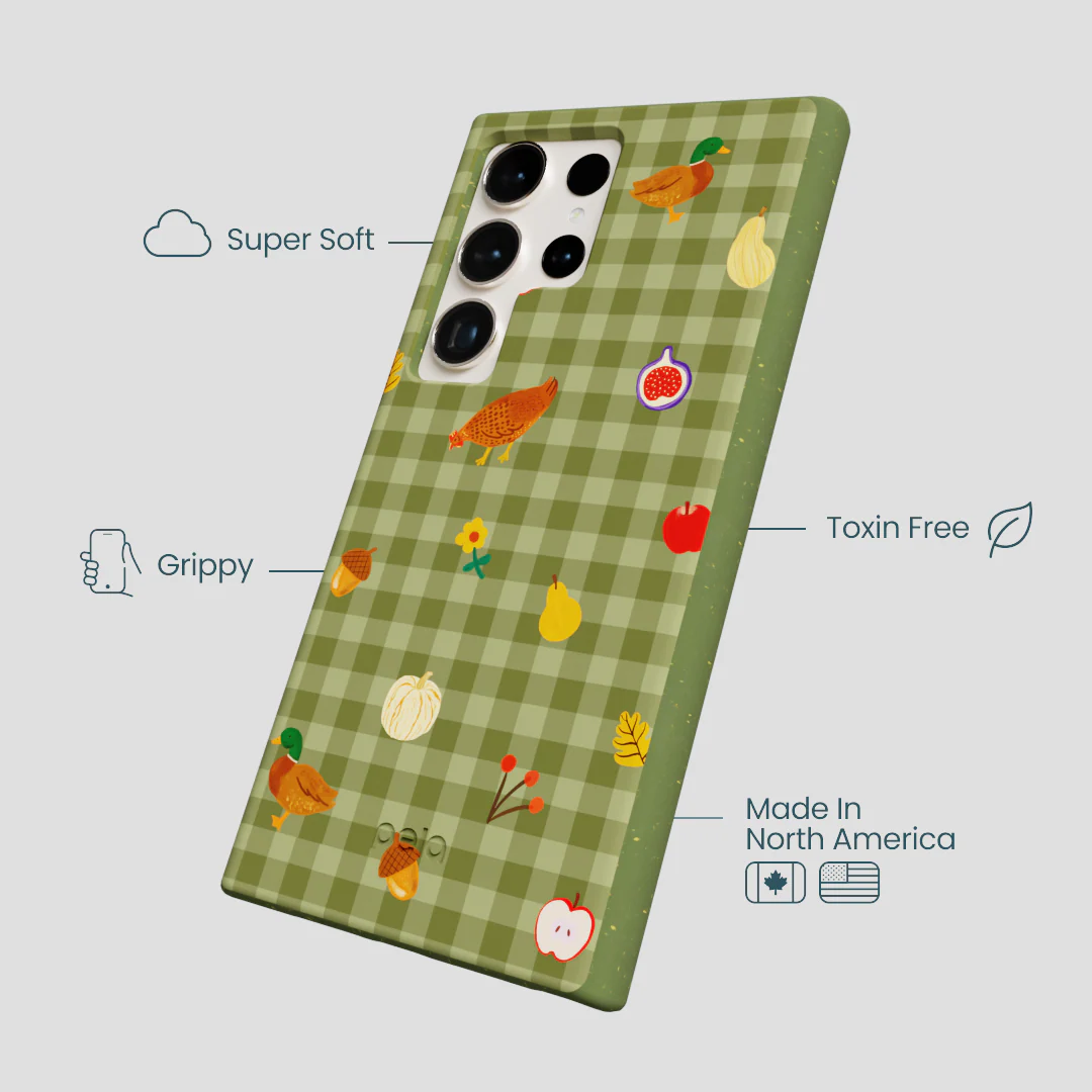 Forest Floor Harvest Folk Samsung Galaxy S24 Ultra Case - Image 4