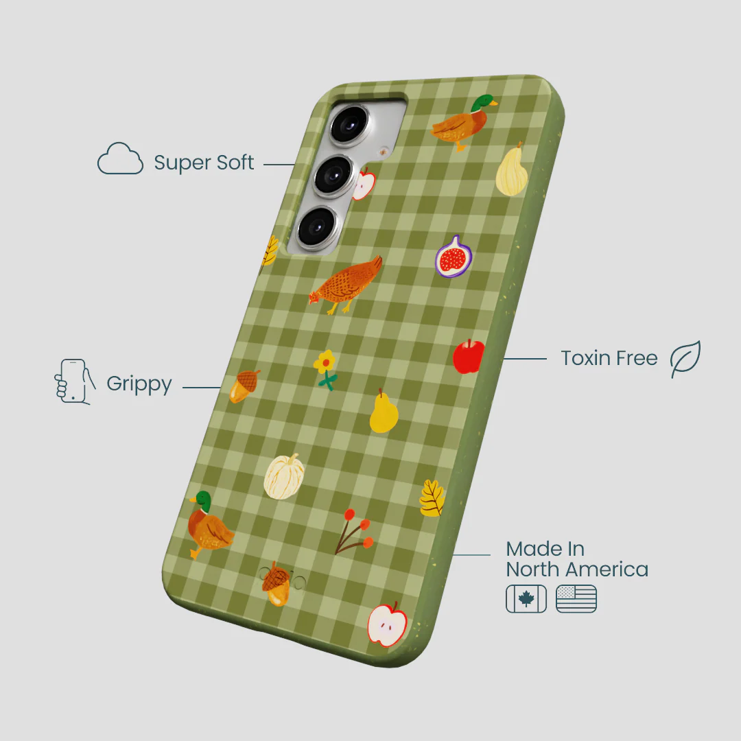 Forest Floor Harvest Folk Samsung Galaxy S25+(Plus) Case - Image 4