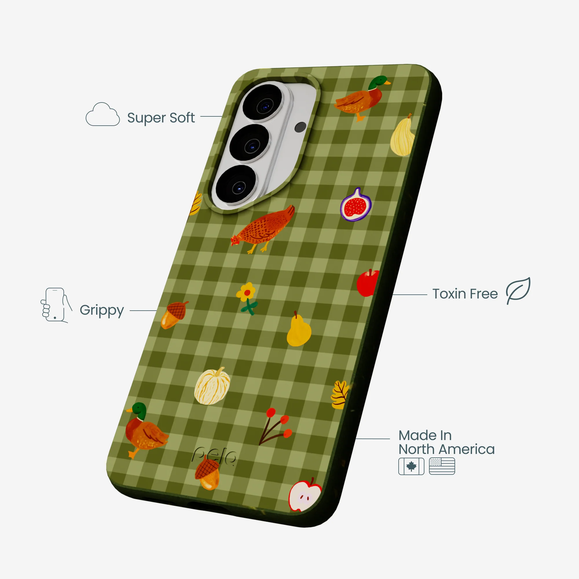 Forest Floor Harvest Folk Samsung Galaxy S26 Case - Image 4