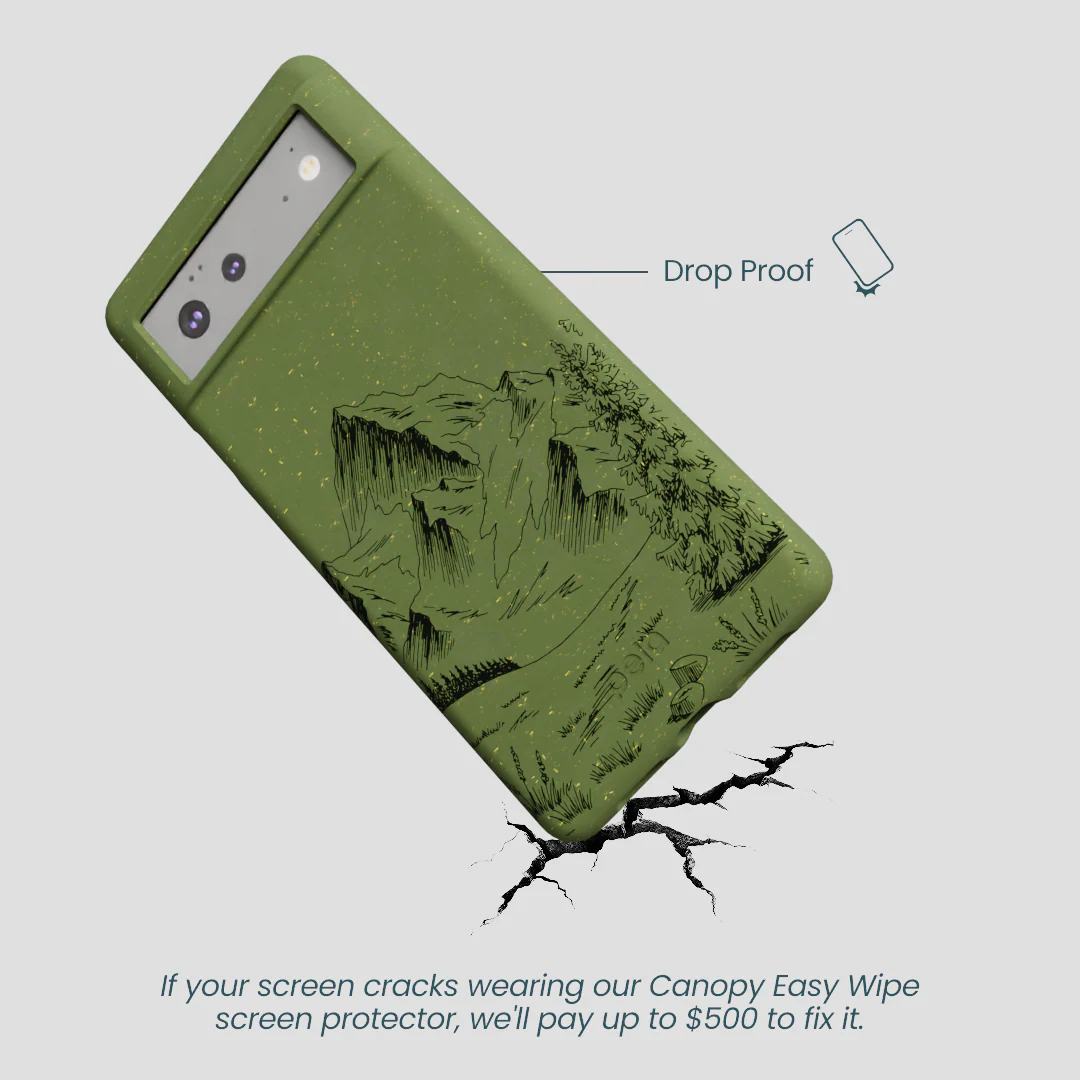Forest Floor Line Ridge Google Pixel 6a Case - Image 4