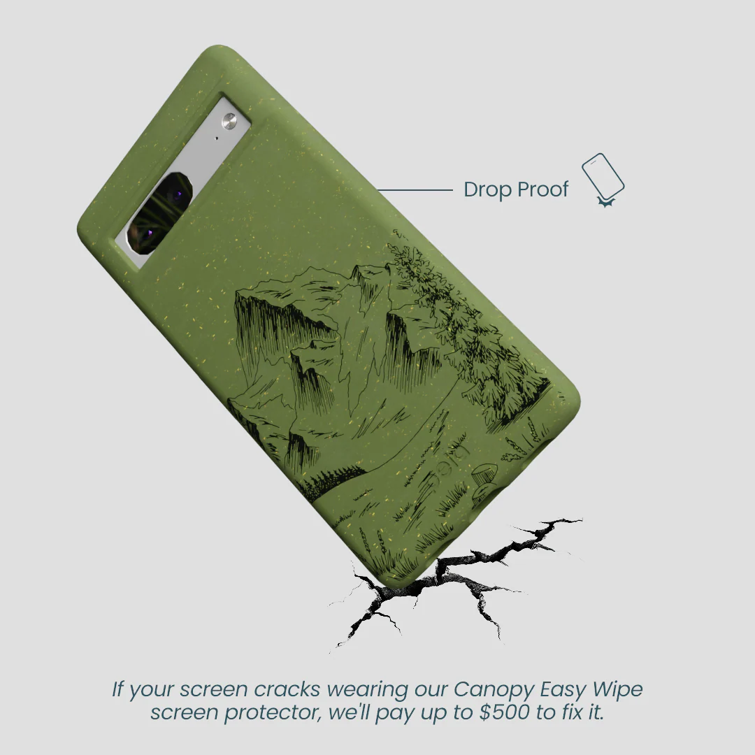 Forest Floor Line Ridge Google Pixel 7a Case - Image 4