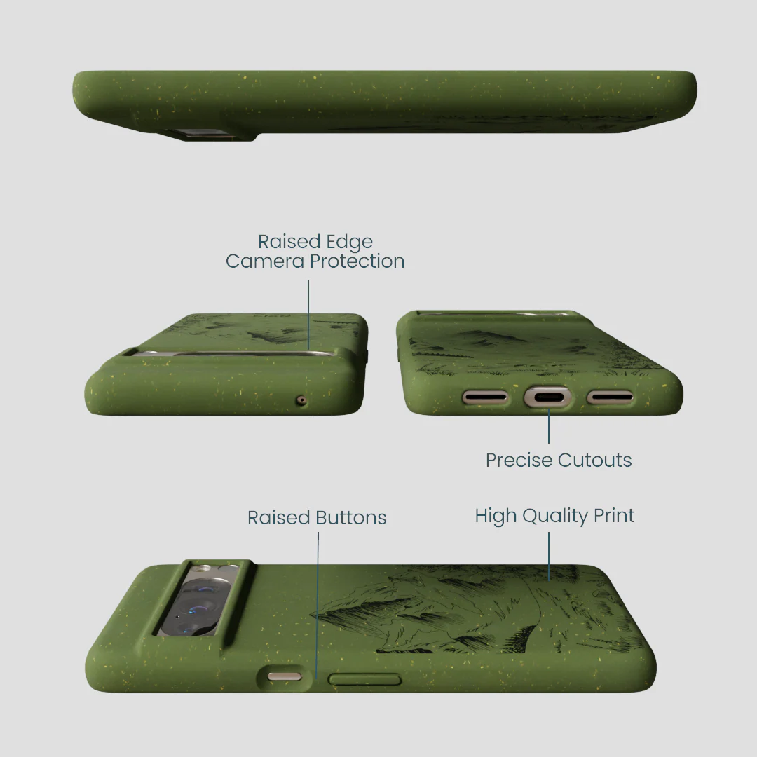 Forest Floor Line Ridge Google Pixel 8 Pro Case - Image 2