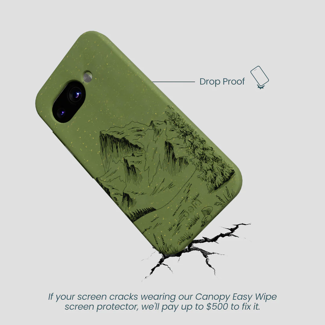 Forest Floor Line Ridge Google Pixel 9a Case - Image 4