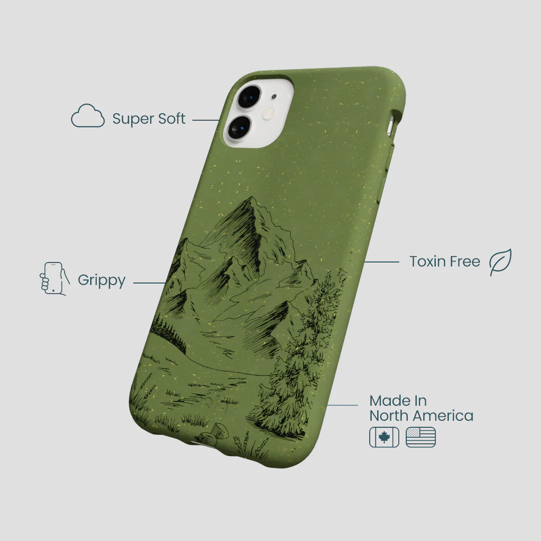 Forest Floor Line Ridge iPhone 11 Case - Image 3