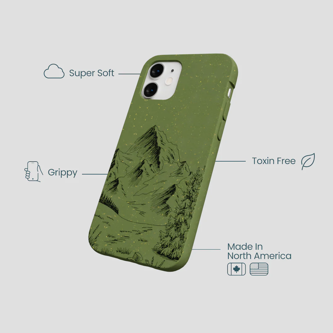 Forest Floor Line Ridge iPhone 12 Mini Case - Image 3