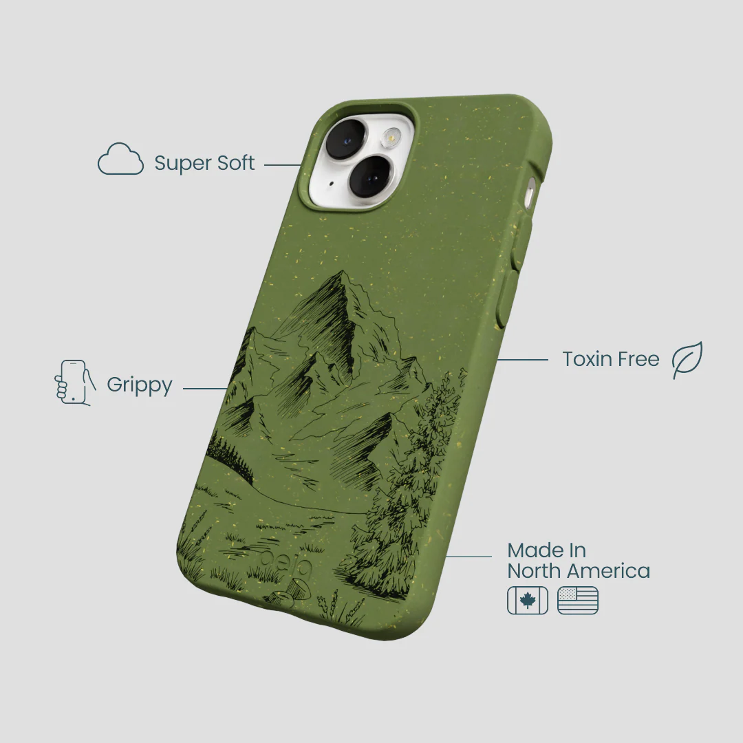 Forest Floor Line Ridge iPhone 13 Case - Image 4