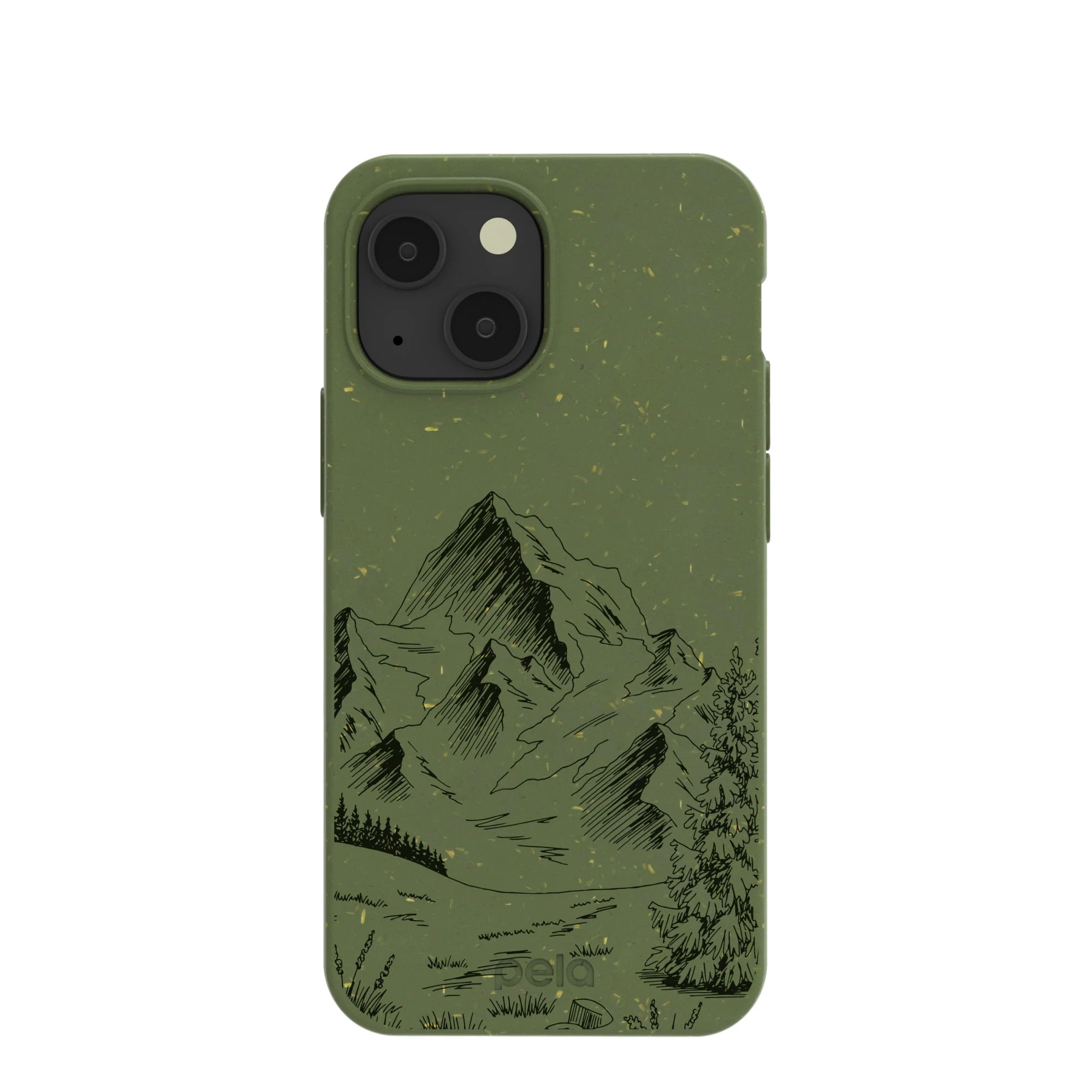 Forest Floor Line Ridge iPhone 13 Mini Case