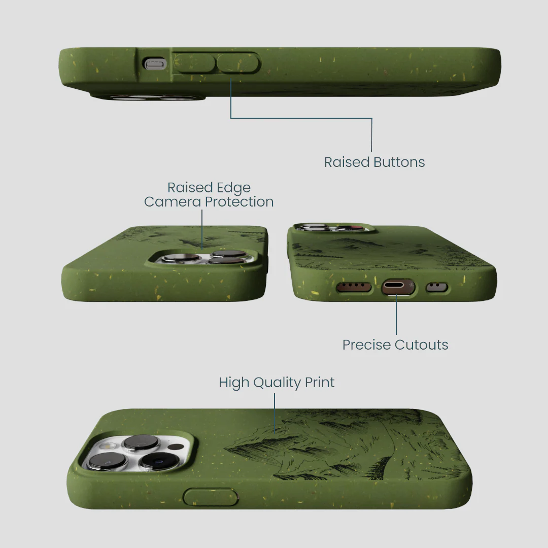 Forest Floor Line Ridge iPhone 13 Pro Max Case - Image 3