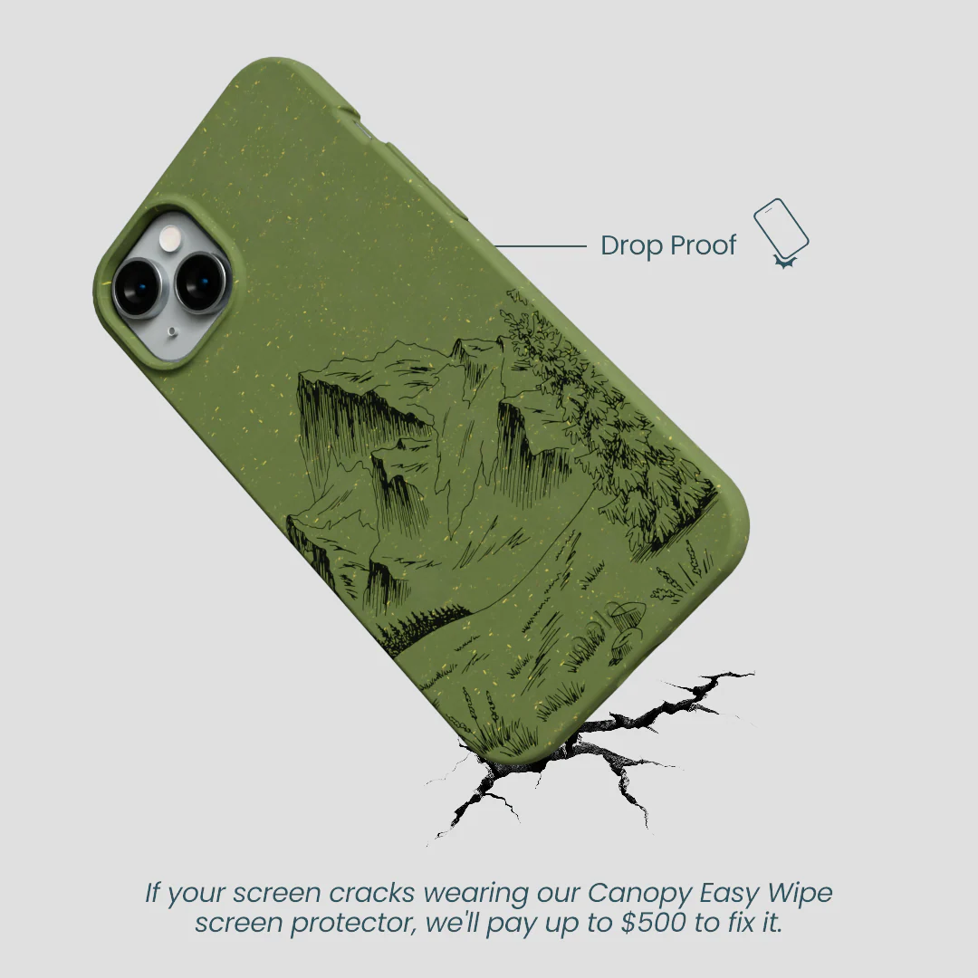 Forest Floor Line Ridge iPhone 14 Plus Case - Image 5