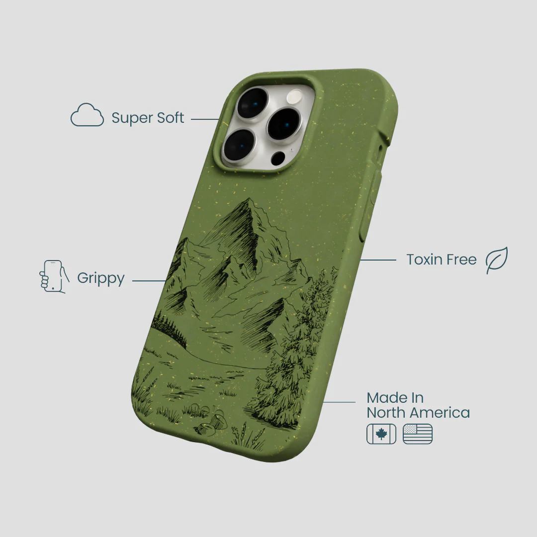 Forest Floor Line Ridge iPhone 14 Pro Case - Image 4