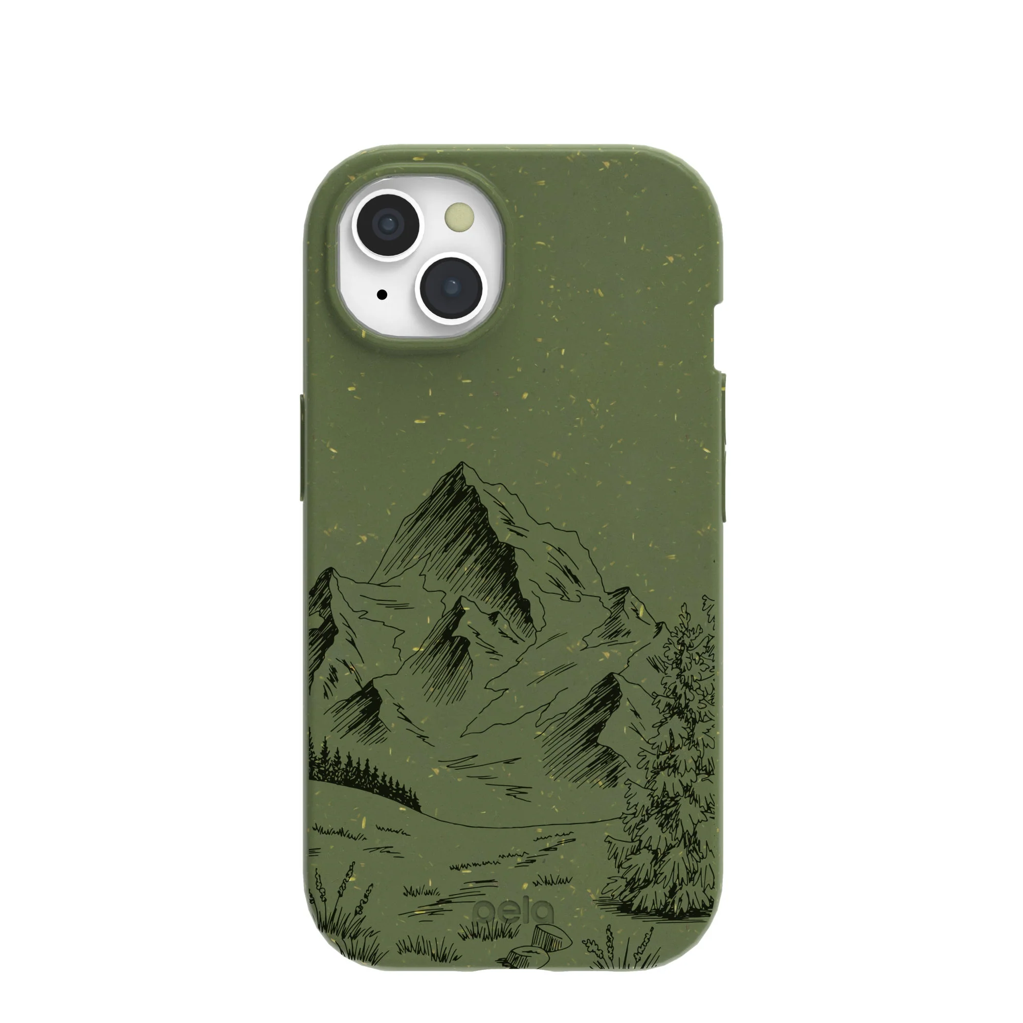 Forest Floor Line Ridge iPhone 15 Case