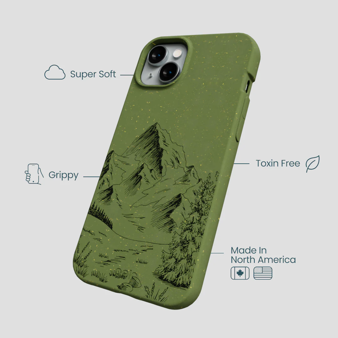 Forest Floor Line Ridge iPhone 15 Plus Case - Image 4
