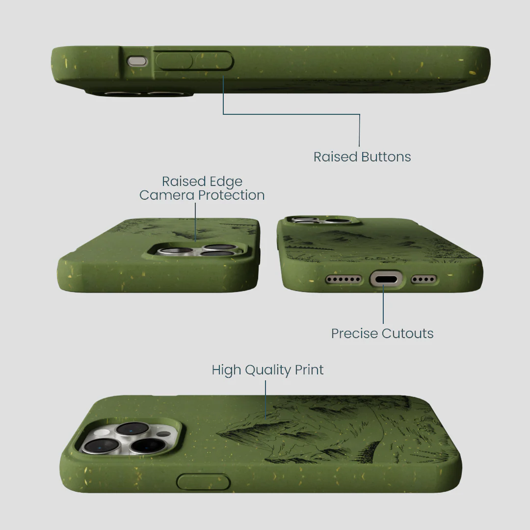 Forest Floor Line Ridge iPhone 15 Pro Max Case - Image 3