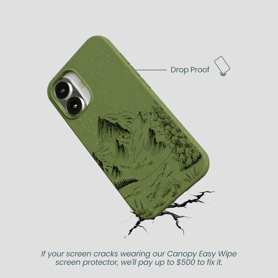 Forest Floor Line Ridge iPhone 16 Case - Image 5