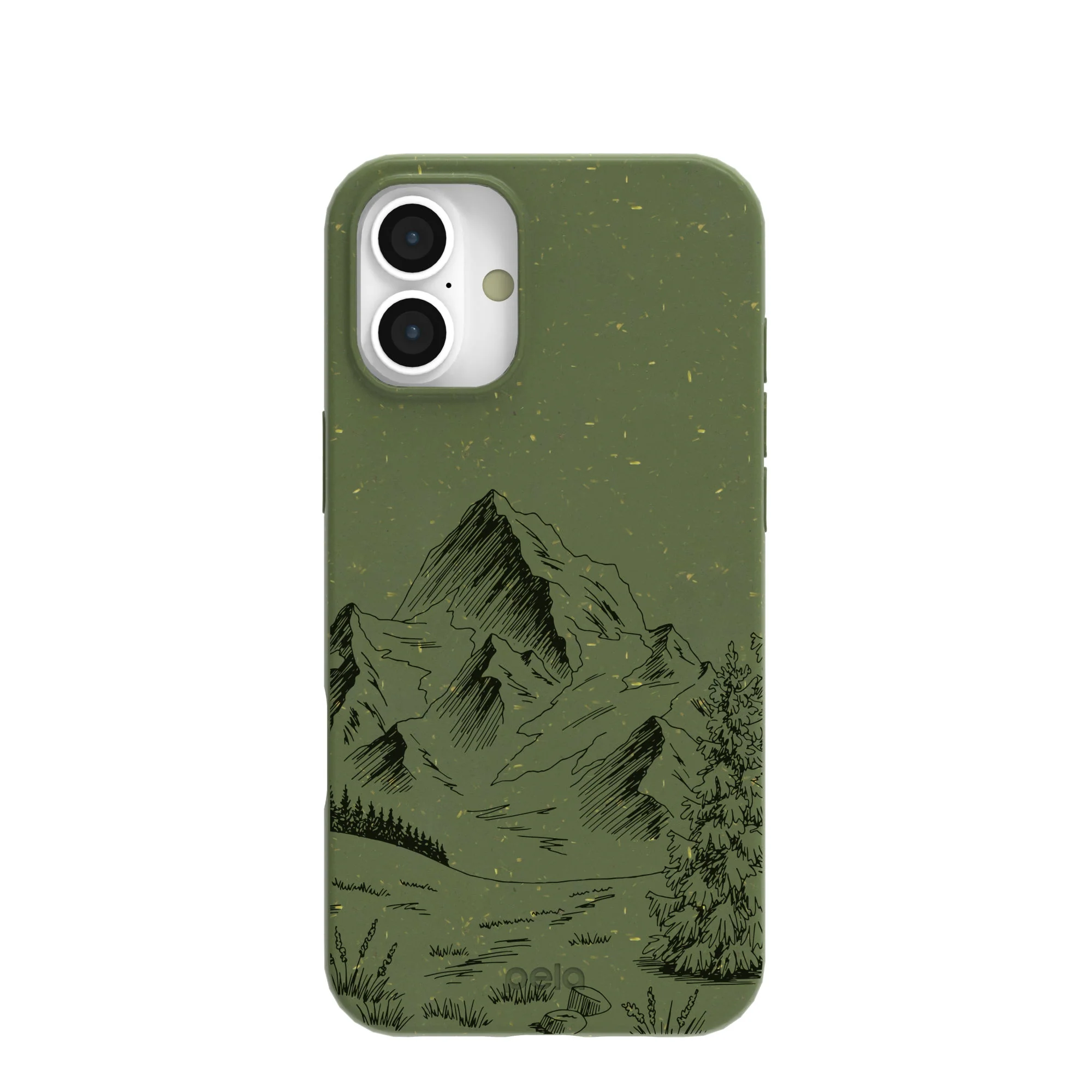 Forest Floor Line Ridge iPhone 16 Plus Case