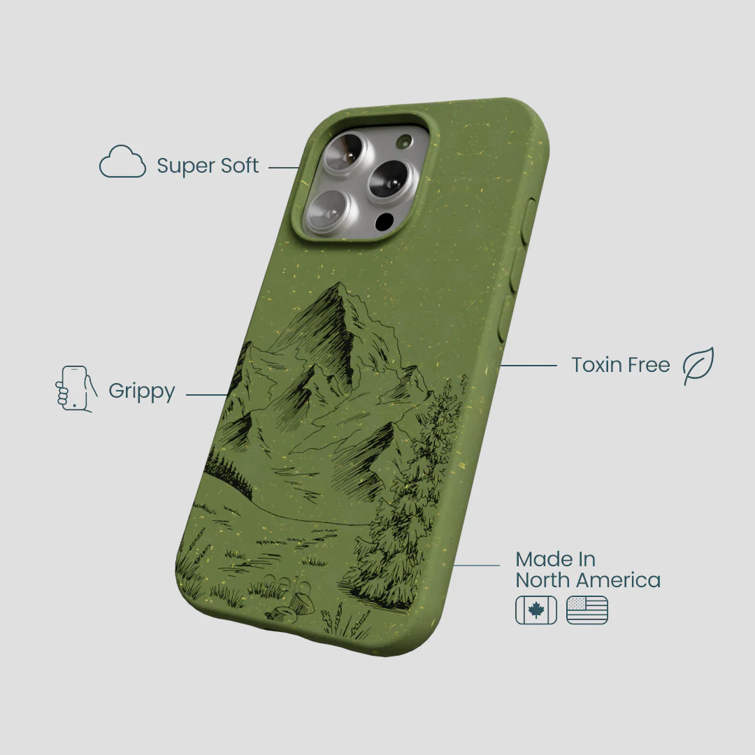 Forest Floor Line Ridge iPhone 16 Pro Case - Image 4
