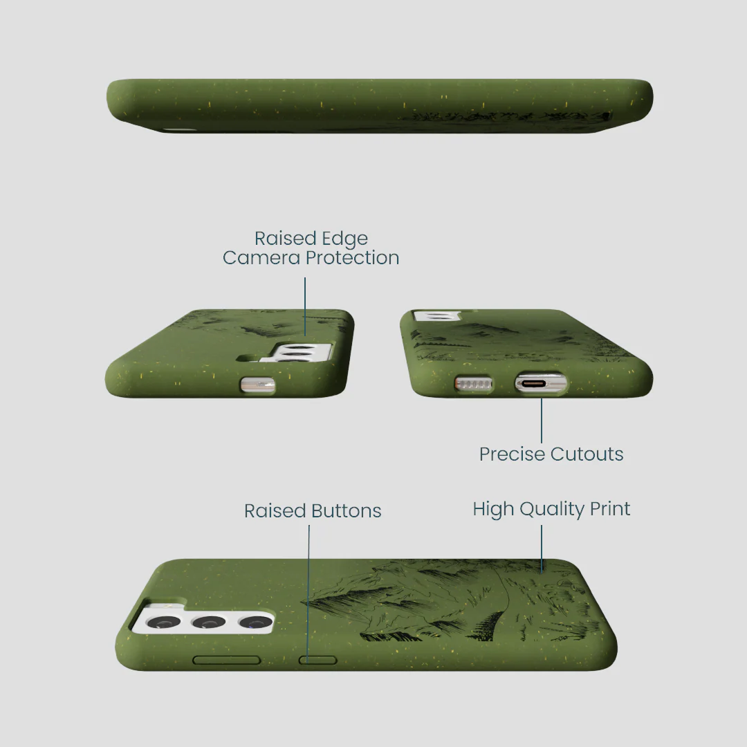 Forest Floor Line Ridge Samsung Galaxy S22 Case - Image 2