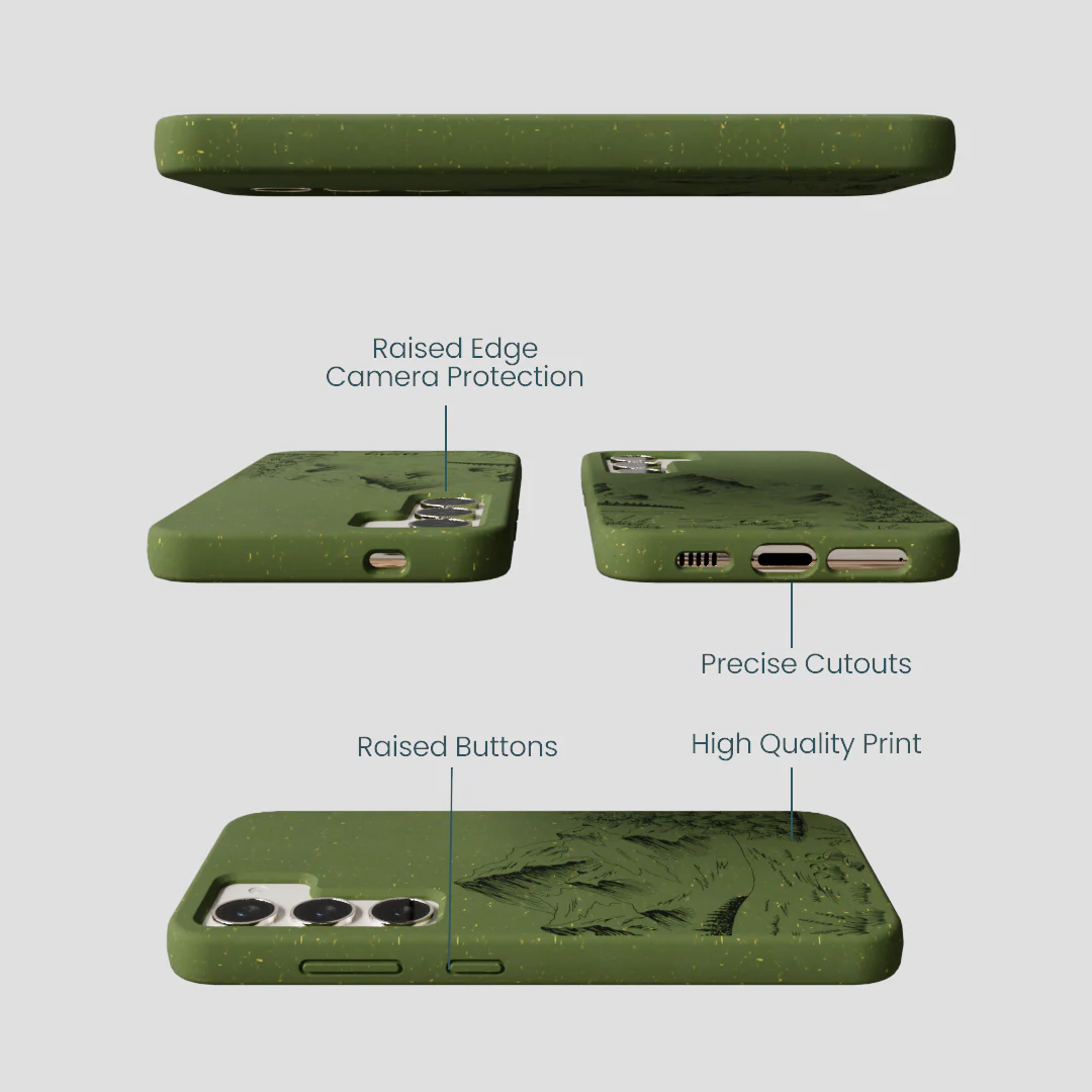 Forest Floor Line Ridge Samsung Galaxy S23 Case - Image 2