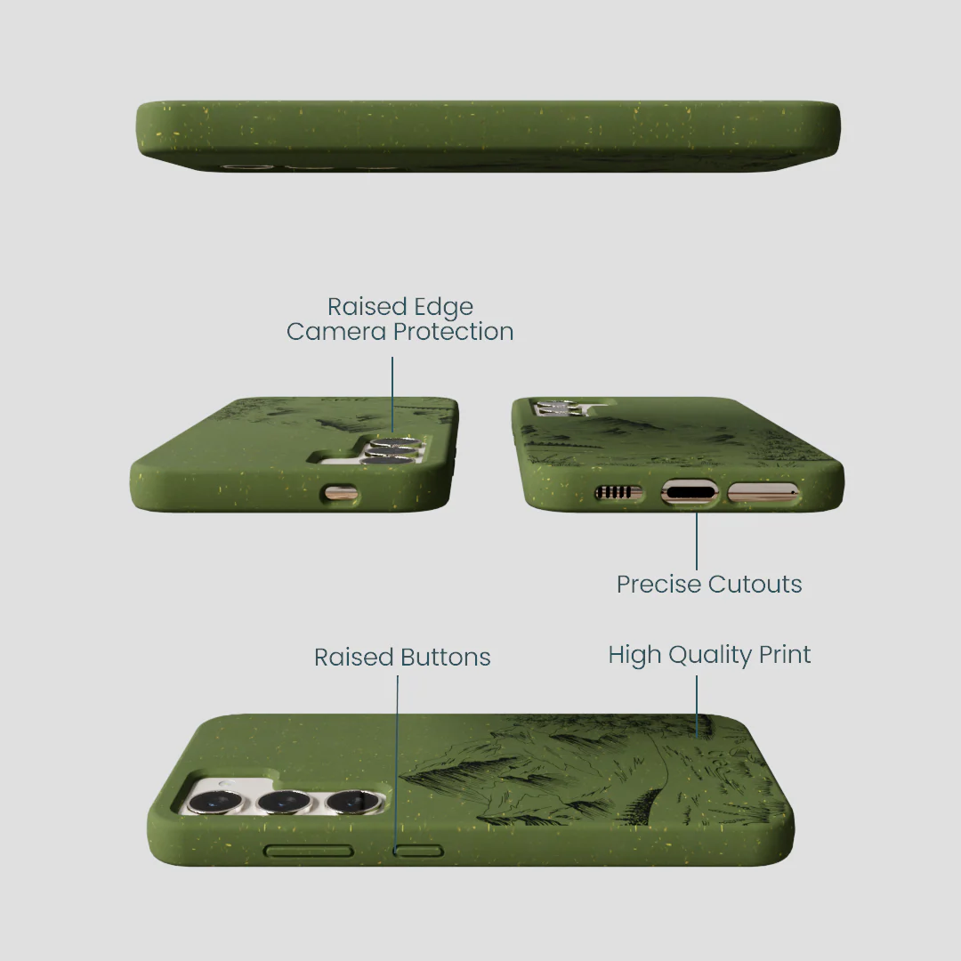 Forest Floor Line Ridge Samsung Galaxy S24 Case - Image 3