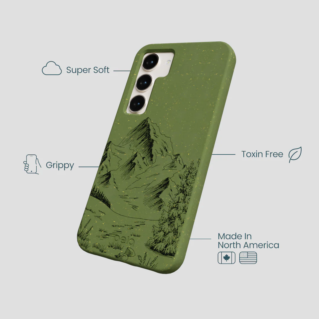 Forest Floor Line Ridge Samsung Galaxy S24 Case - Image 4