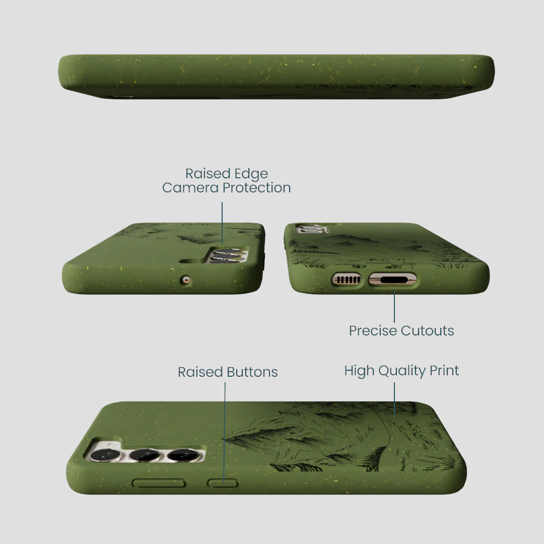 Forest Floor Line Ridge Samsung Galaxy S24+(Plus) Case - Image 3