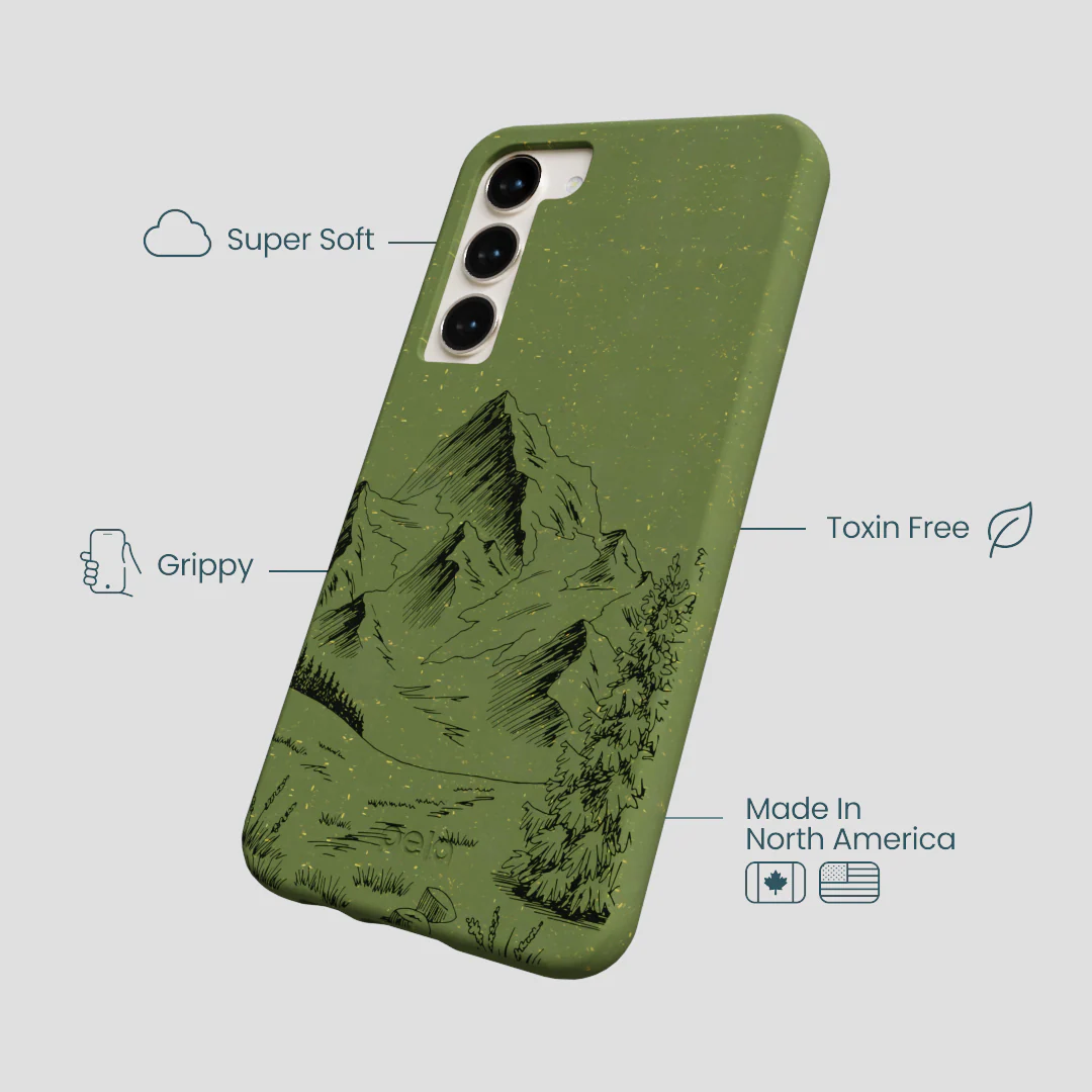 Forest Floor Line Ridge Samsung Galaxy S24+(Plus) Case - Image 4