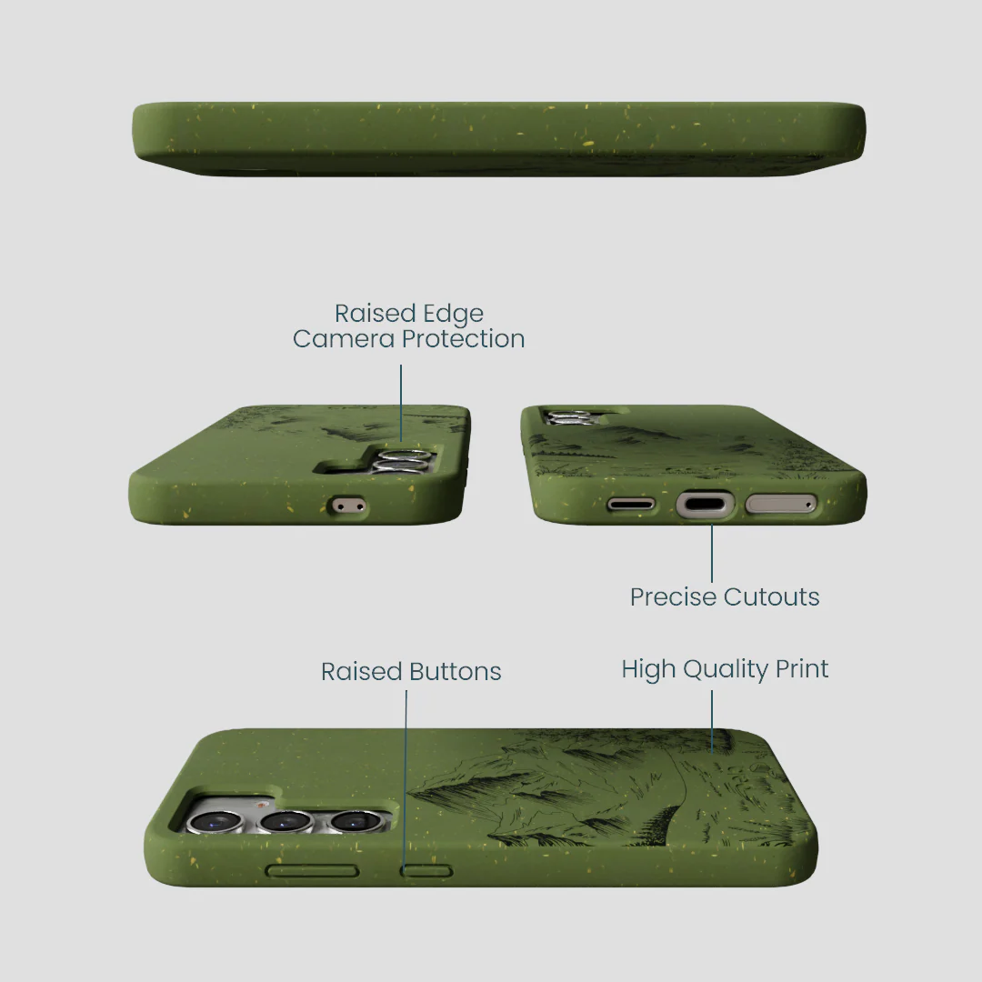 Forest Floor Line Ridge Samsung Galaxy S25 Case - Image 3
