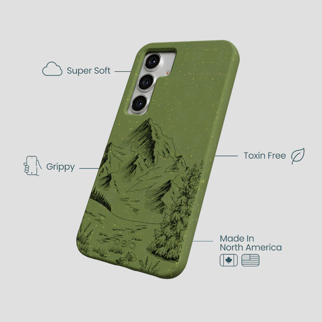 Forest Floor Line Ridge Samsung Galaxy S25 Case - Image 4