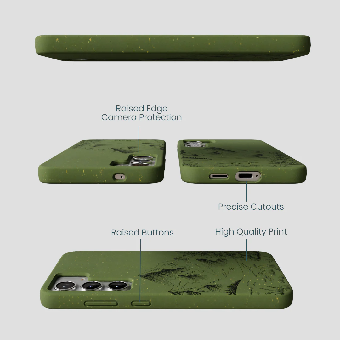 Forest Floor Line Ridge Samsung Galaxy S25+(Plus) Case - Image 3
