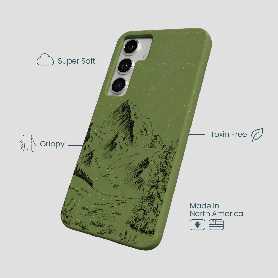 Forest Floor Line Ridge Samsung Galaxy S25+(Plus) Case - Image 4