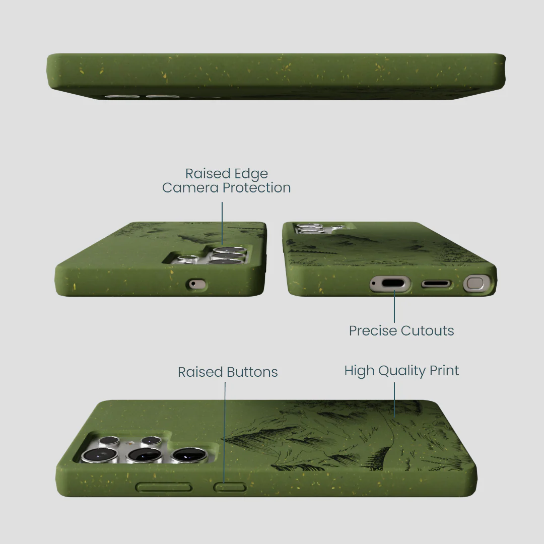 Forest Floor Line Ridge Samsung Galaxy S25 Ultra Case - Image 3