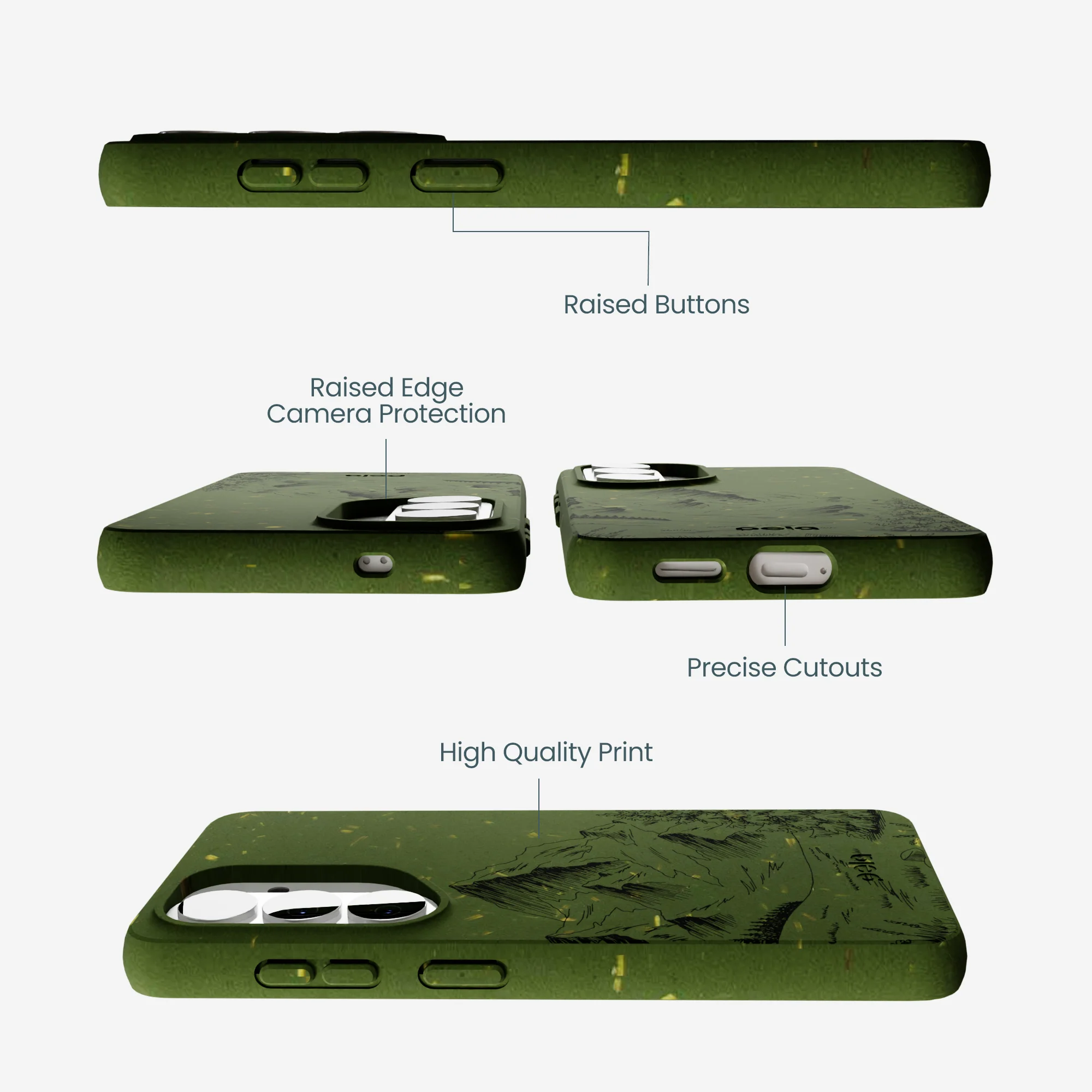 Forest Floor Line Ridge Samsung Galaxy S26 Case - Image 2