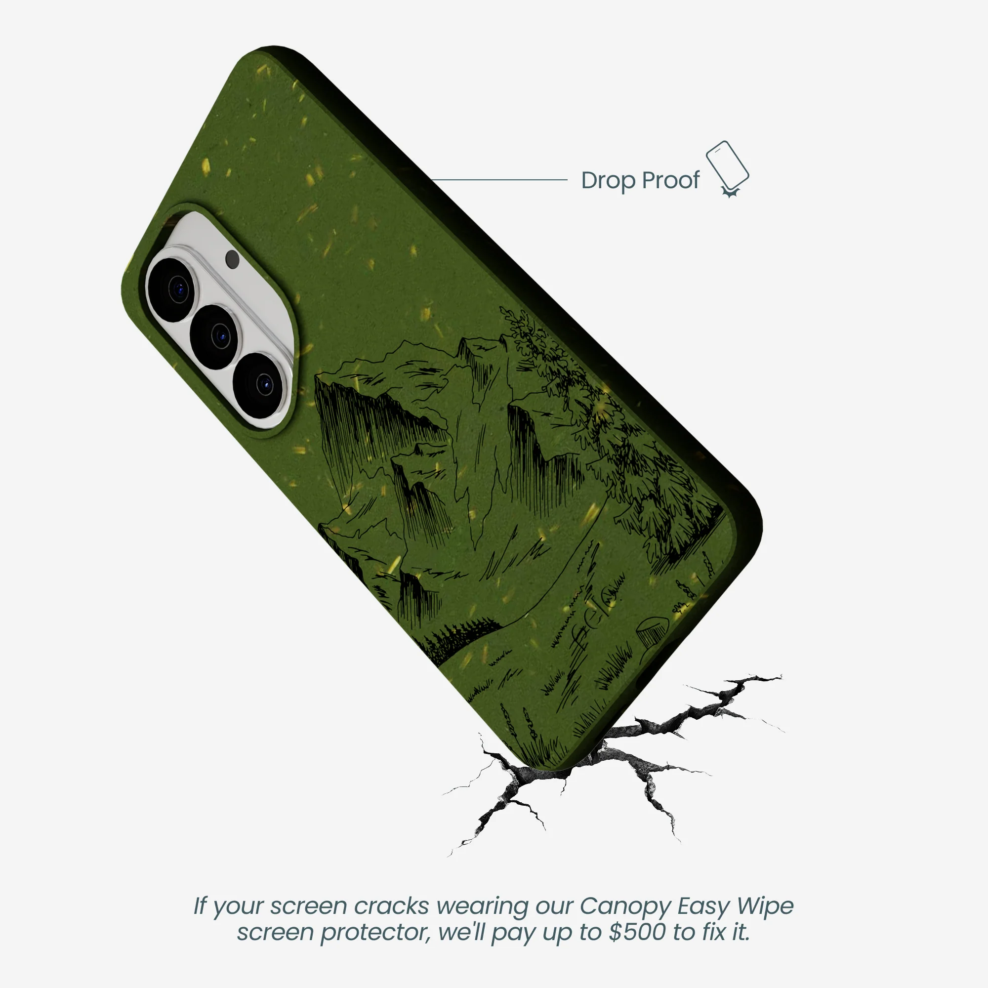 Forest Floor Line Ridge Samsung Galaxy S26 Case - Image 4