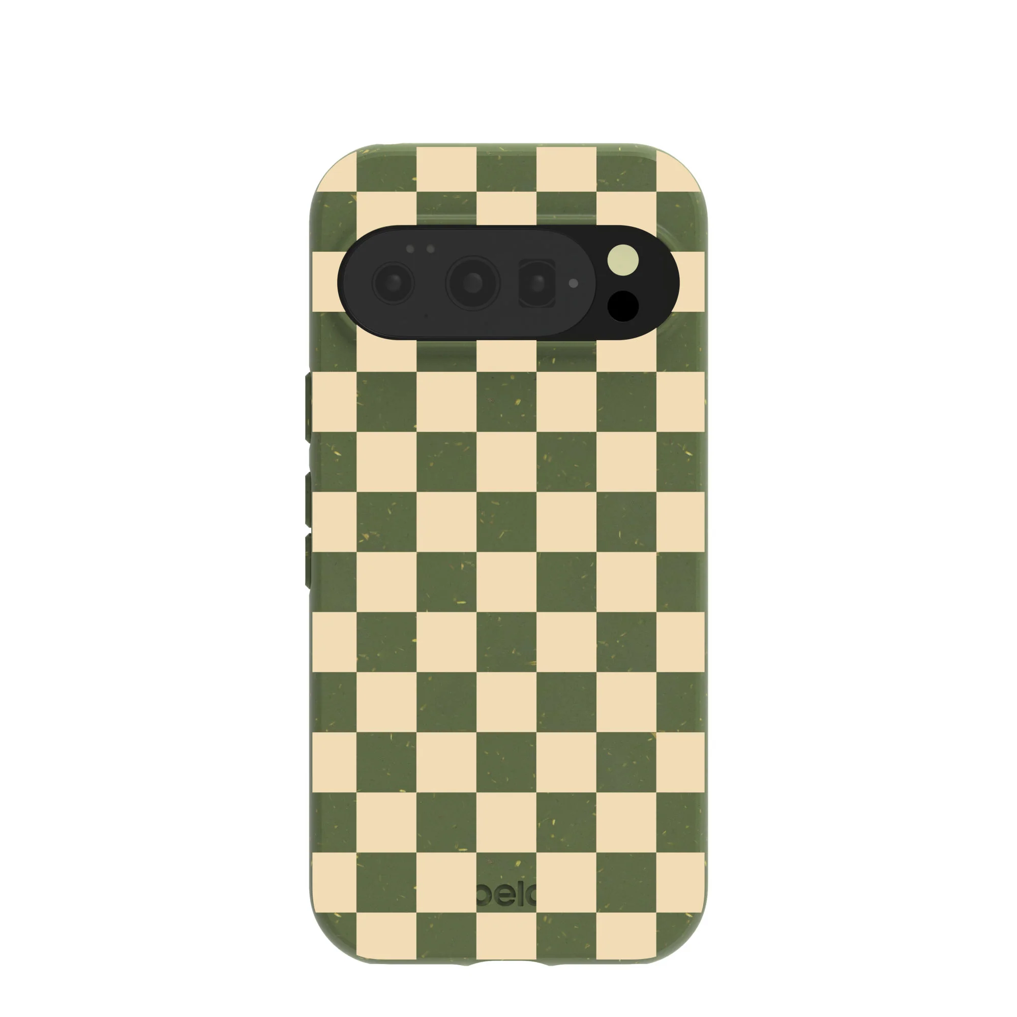 Forest Floor Matcha Check Google Pixel 10/10 Pro Case