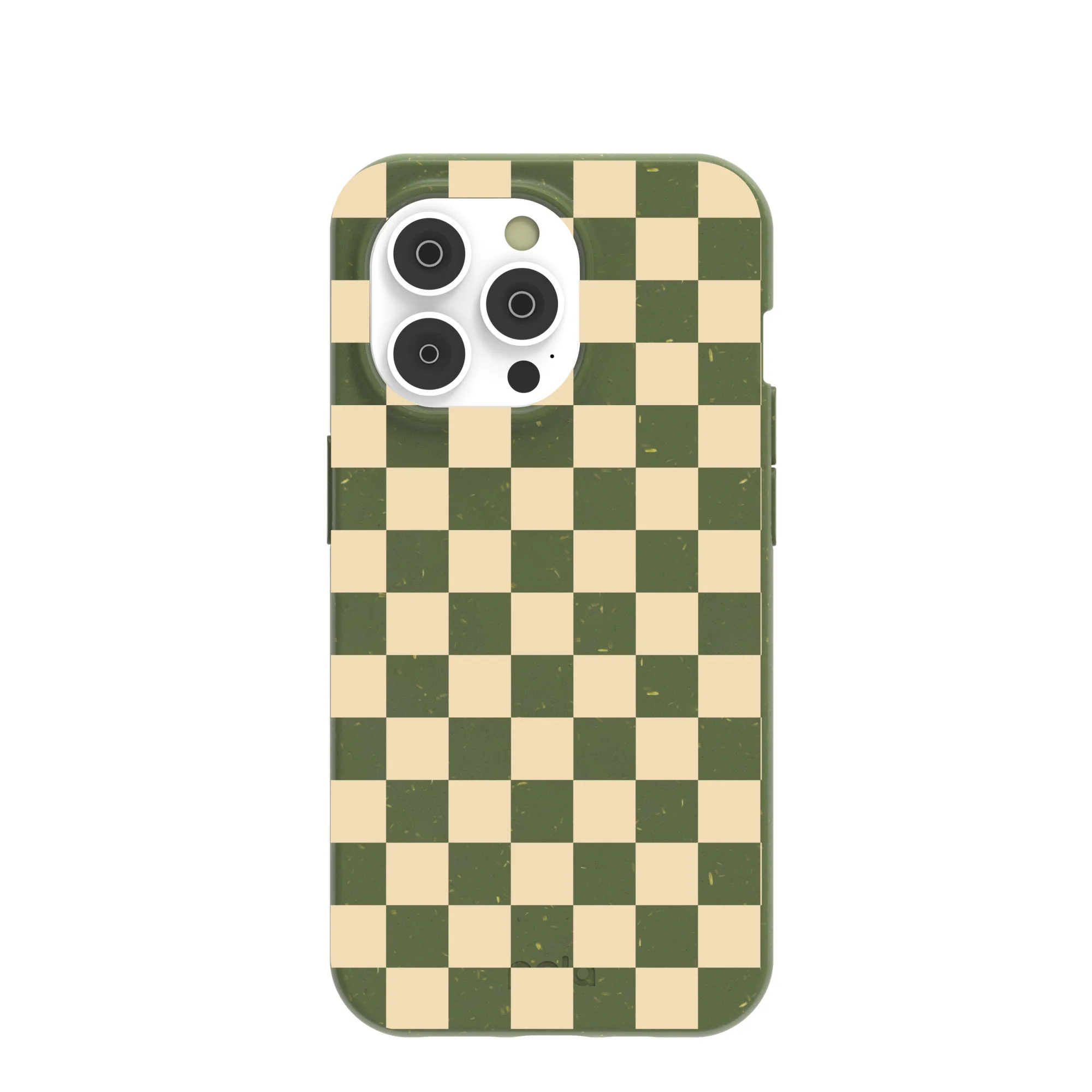 Forest Floor Matcha Check iPhone 14 Pro Case