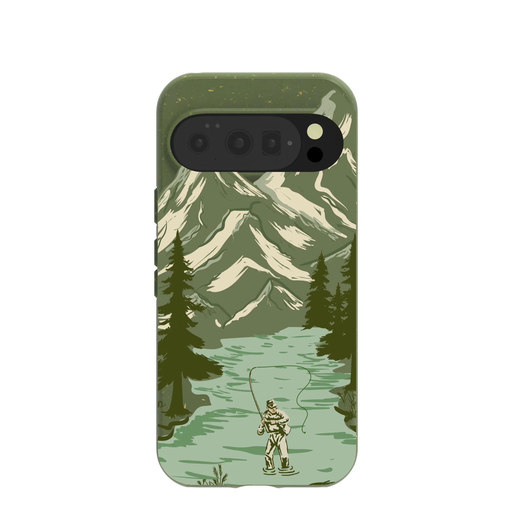 Forest Floor Morning Fishing Google Pixel 10/10 Pro Case