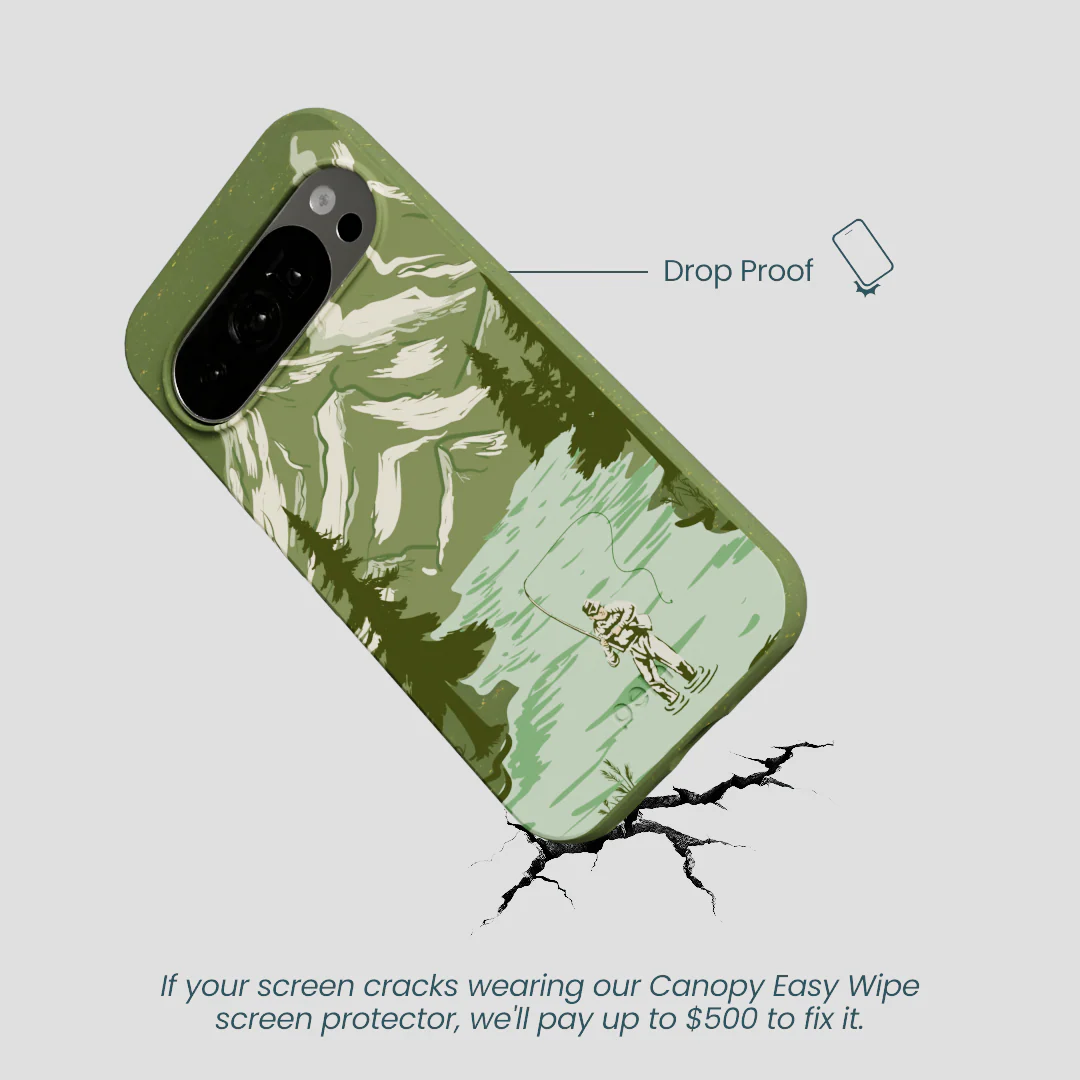Forest Floor Morning Fishing Google Pixel 10/10 Pro Case - Image 5