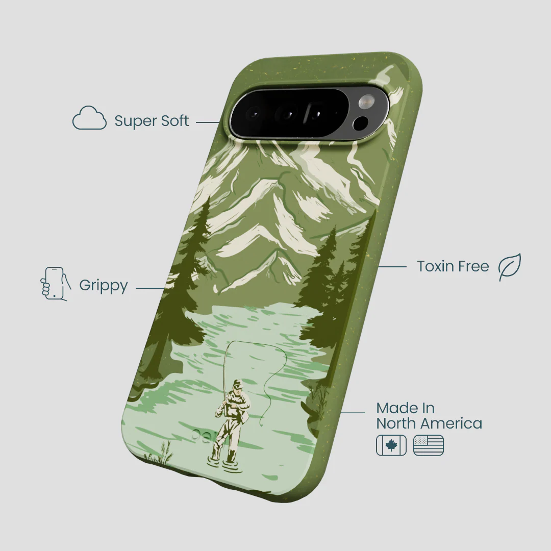 Forest Floor Morning Fishing Google Pixel 10 Pro XL Case - Image 4