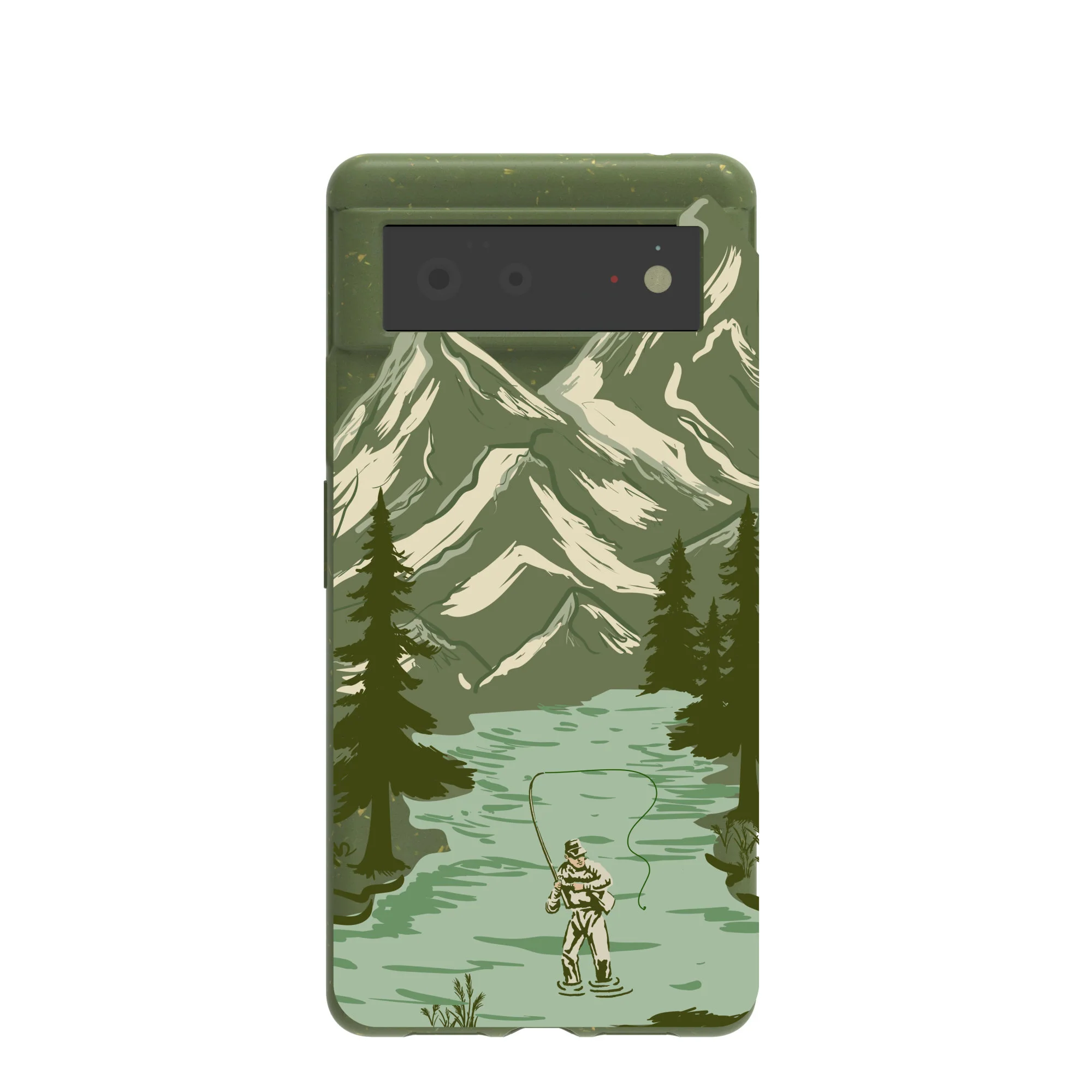 Forest Floor Morning Fishing Google Pixel 6 Case
