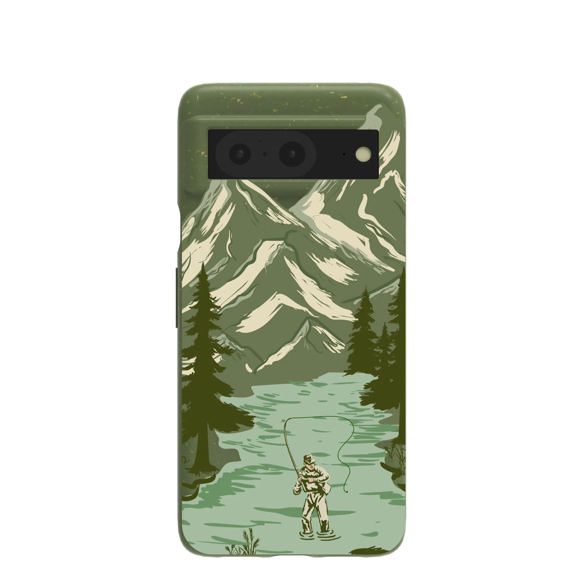 Forest Floor Morning Fishing Google Pixel 8 Case