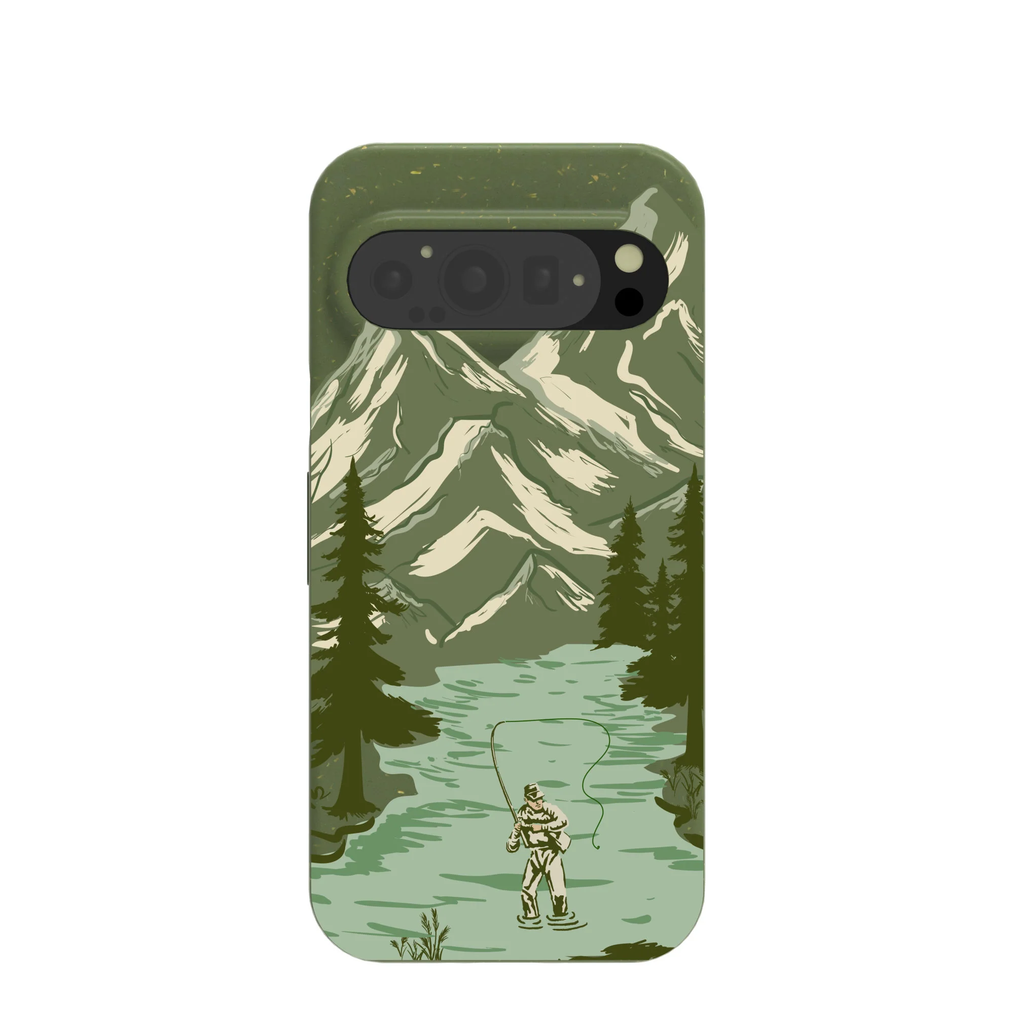 Forest Floor Morning Fishing Google Pixel 9/9 Pro Case