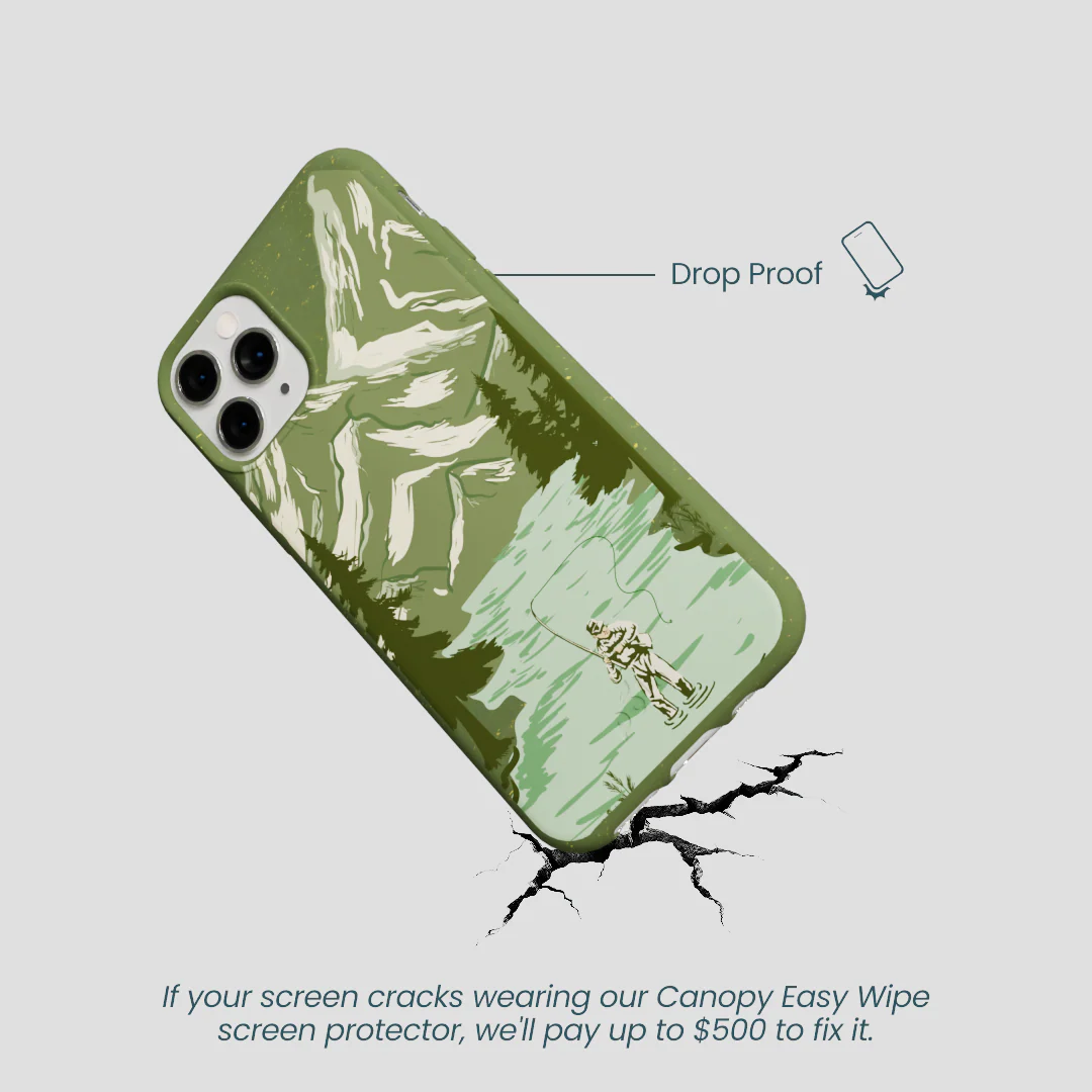 Forest Floor Morning Fishing iPhone 11 Pro Case - Image 5