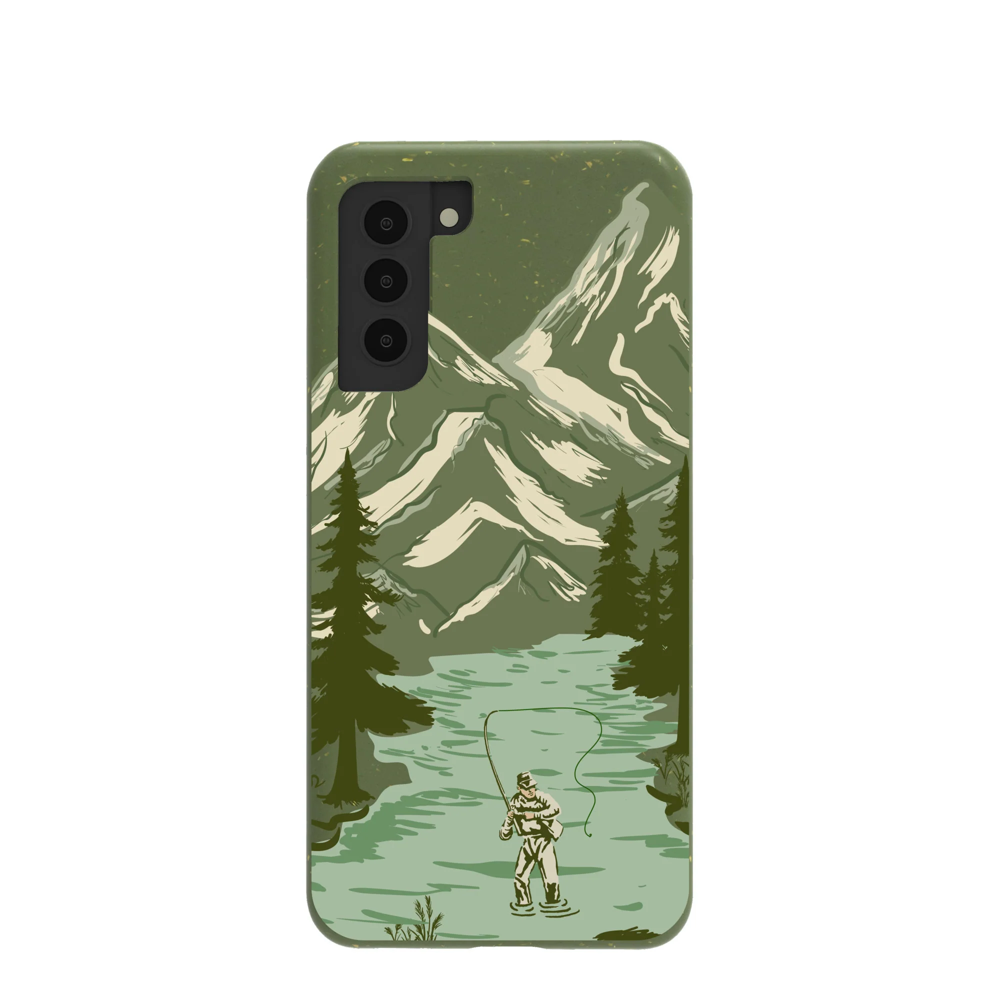 Forest Floor Morning Fishing Samsung Galaxy S21 Case