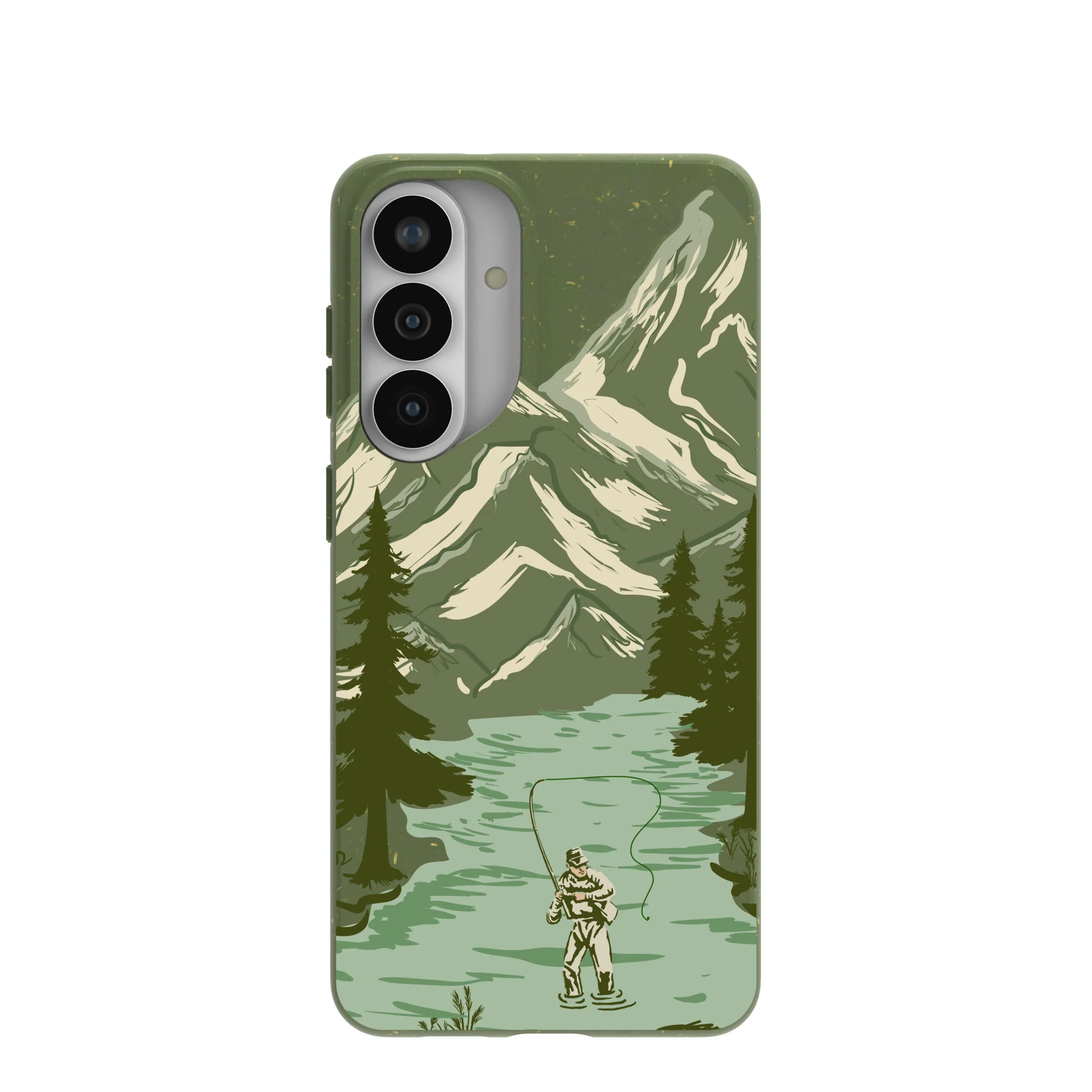 Forest Floor Morning Fishing Samsung Galaxy S26+(Plus) Case