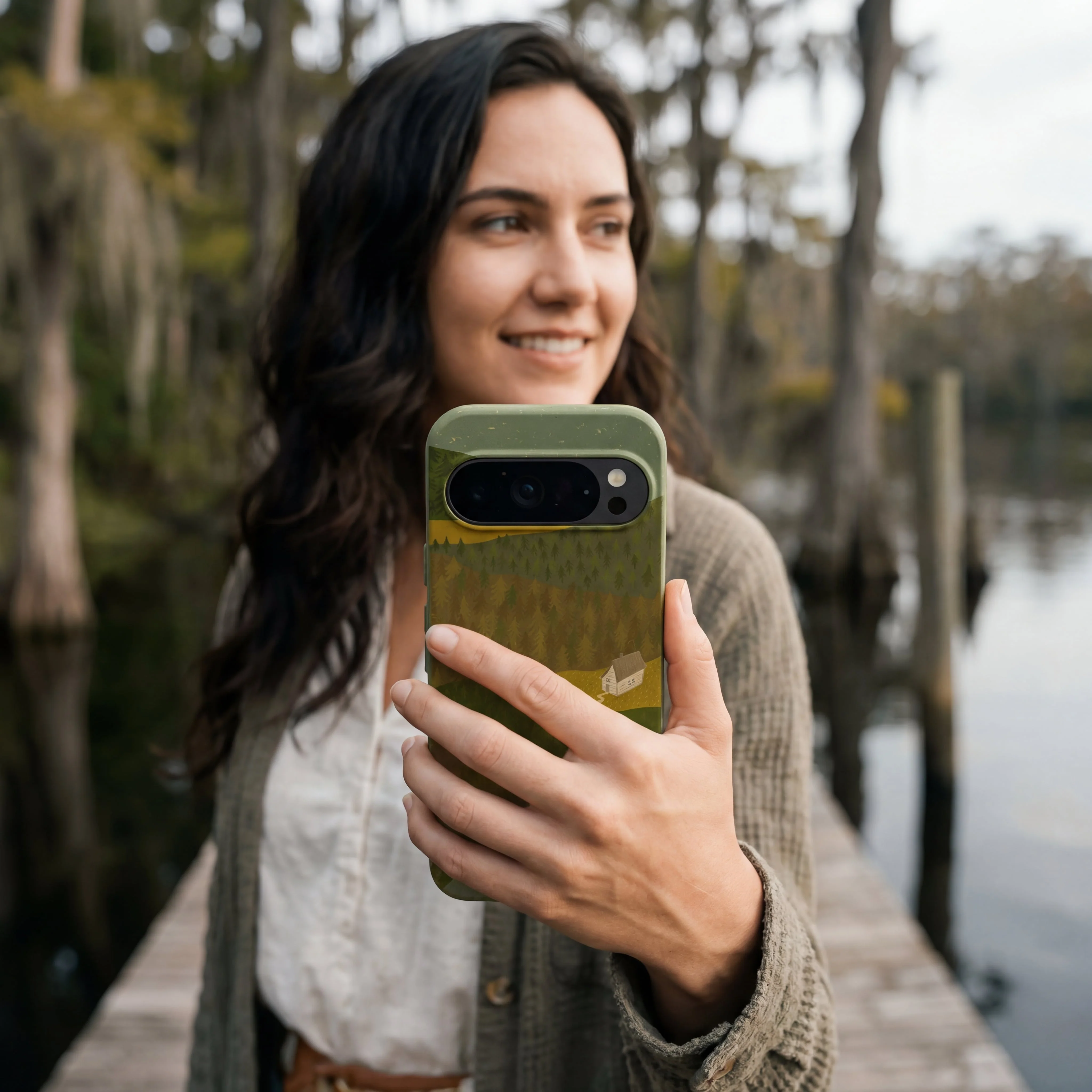 Forest Floor Mountain Nest Google Pixel 10/10 Pro Case - Image 2