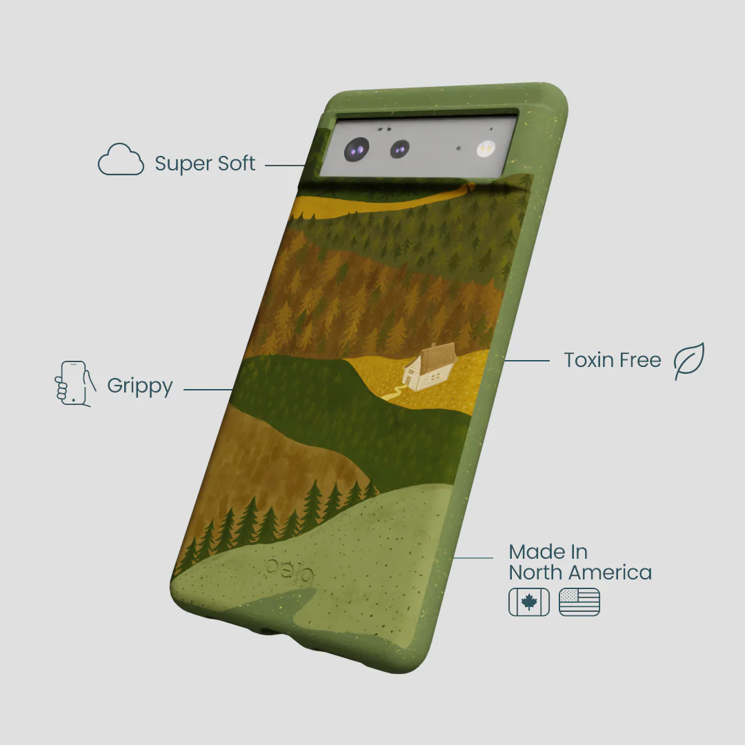 Forest Floor Mountain Nest Google Pixel 6a Case - Image 4