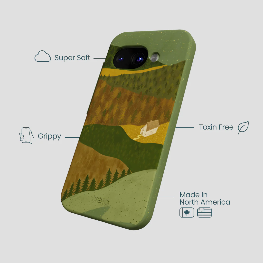 Forest Floor Mountain Nest Google Pixel 9a Case - Image 4