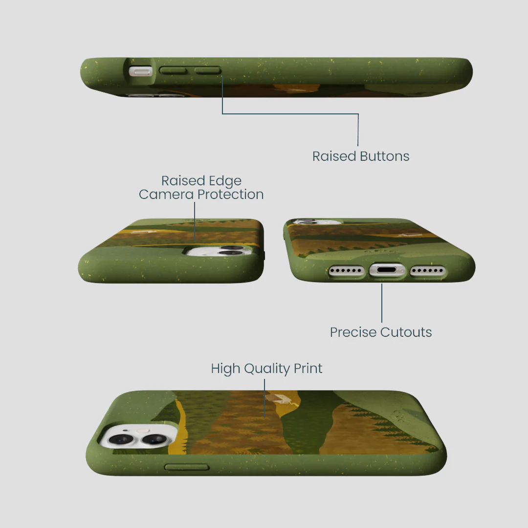 Forest Floor Mountain Nest iPhone 11 Case - Image 3